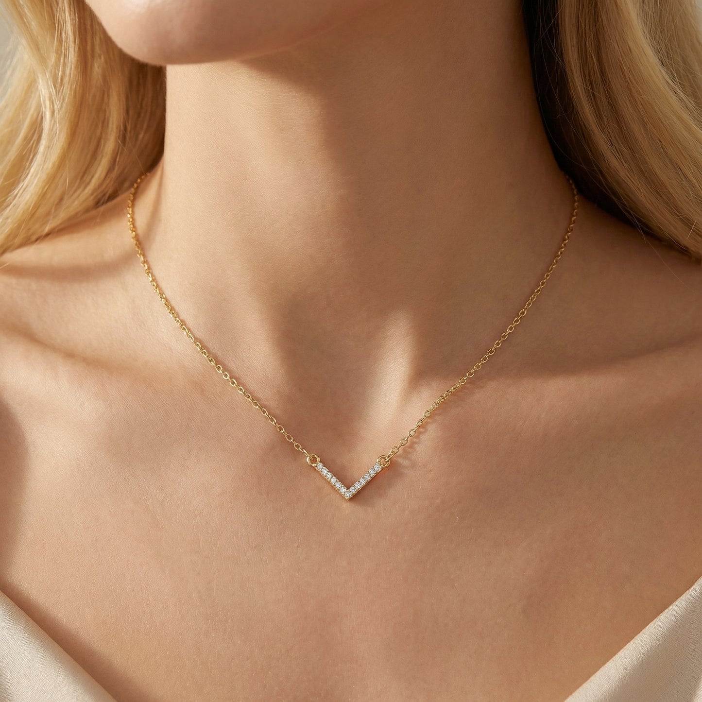 11 Styles Golden Chain Light Luxury Necklace